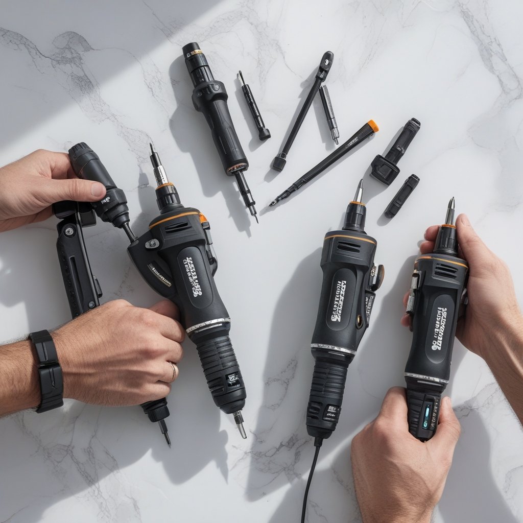 electric screw driver step by step guide